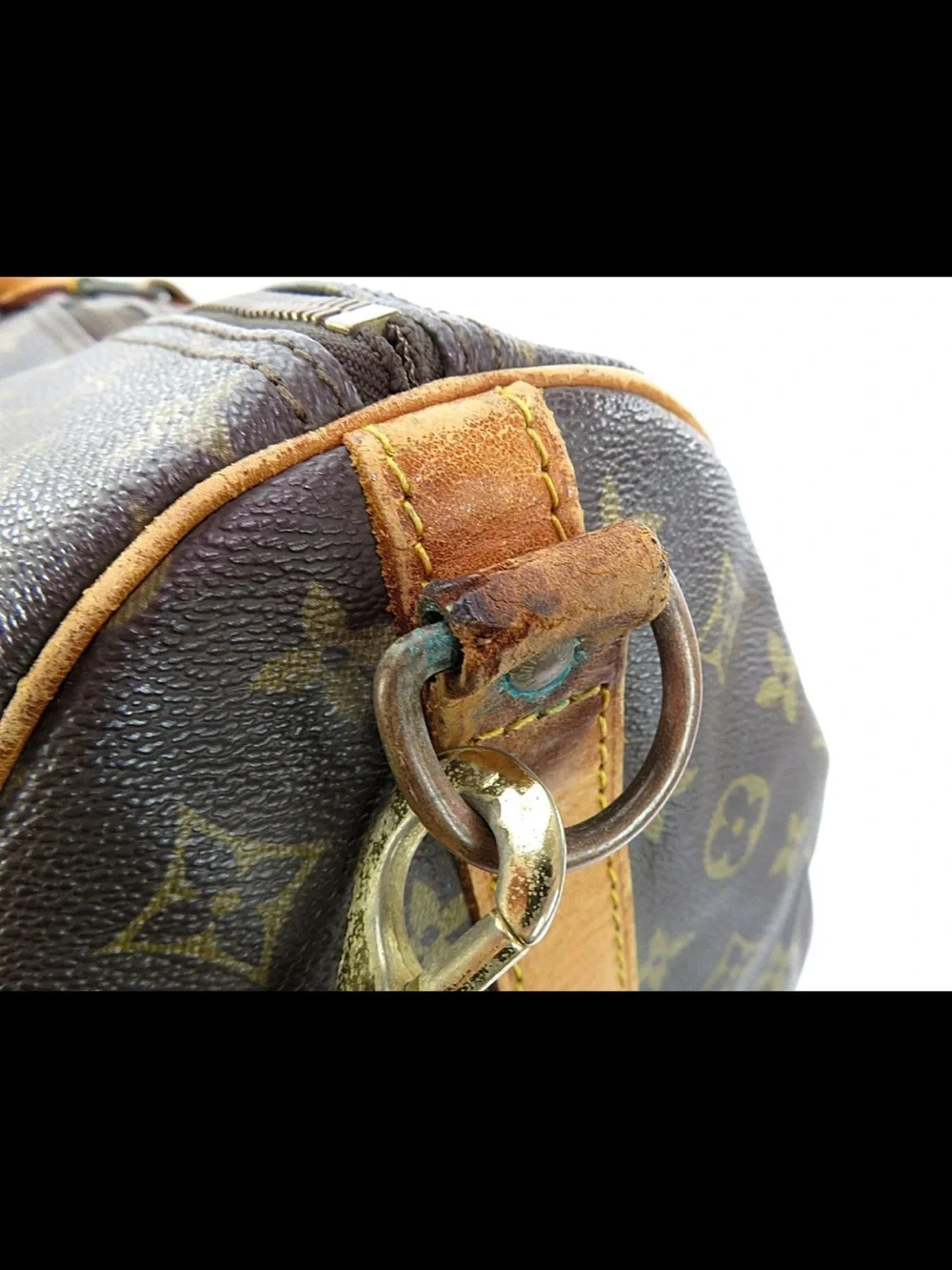 Louis Vuitton Brown Monogram Keepall Duffel Bag